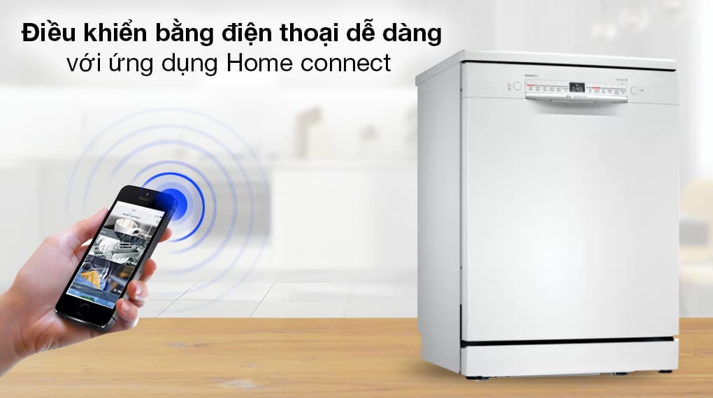 Máy rửa chén Bosch 13 bộ SMI6ZDS49E series 6