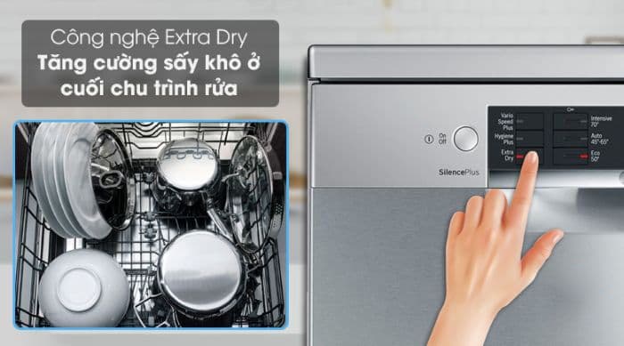 Máy rửa chén Bosch 13 bộ SMV4HCX48E series 4