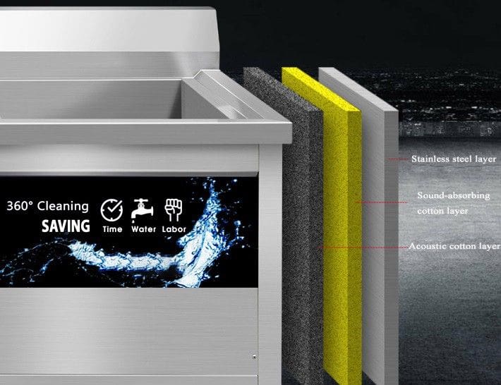 Máy rửa chén công nghiệp siêu âm Texgio Ultrasonic Luxury Tgu-1200XS
