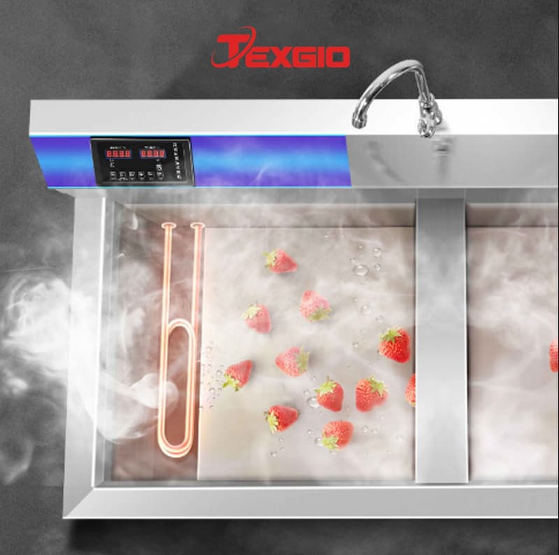 Máy rửa chén công nghiệp sóng âm Texgio Ultrasonic Luxury TGU-1000XS