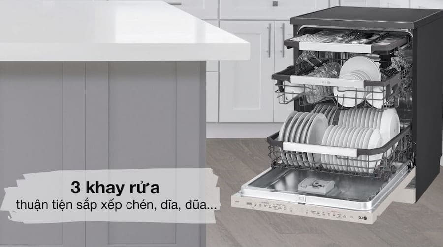 Máy rửa chén độc lập LG LDT14BGA3