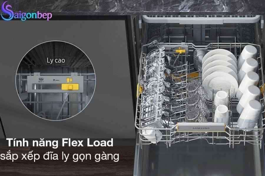 Máy rửa chén độc lập Samsung Bespoke DW60CB750FAPSV