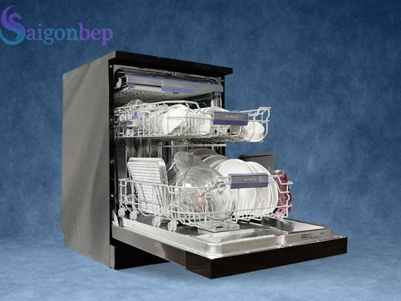 Giàn rửa bố trí hiện đại