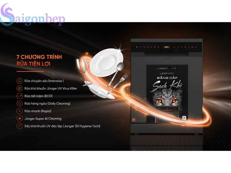 Chương trình rửa của máy