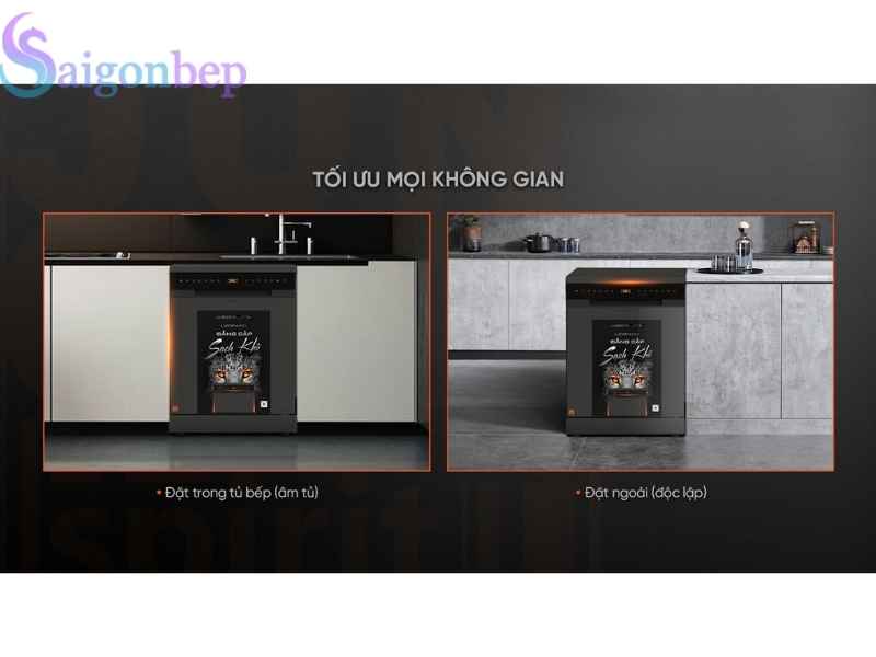 Lắp dặt dễ dàng tối ưu không gian