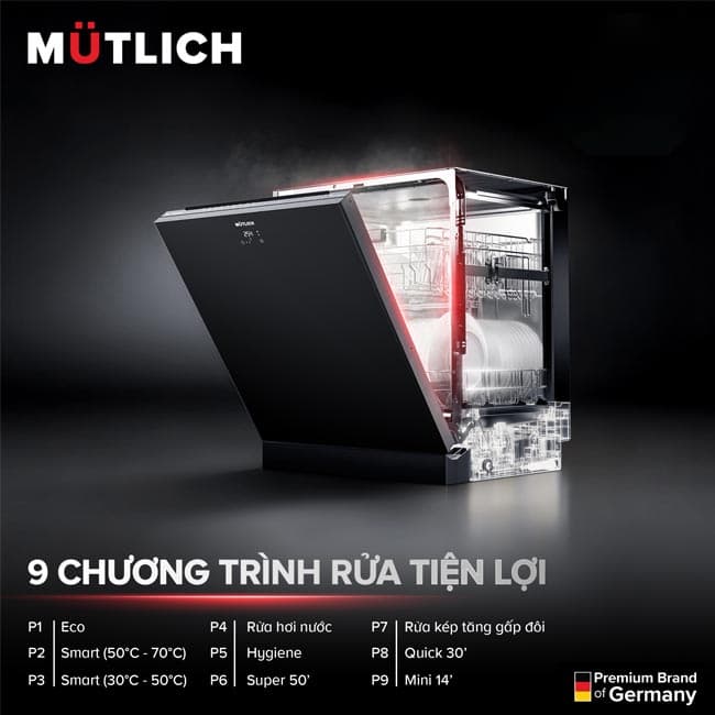 Máy rửa chén MUTLICH MSE9915B