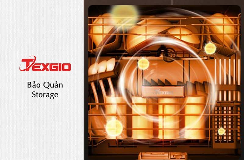 Máy rửa chén Texgio DT2028
