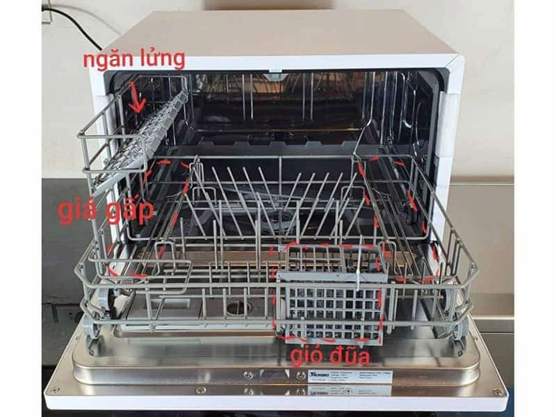 Máy rửa chén Texgio TG-DT2022B