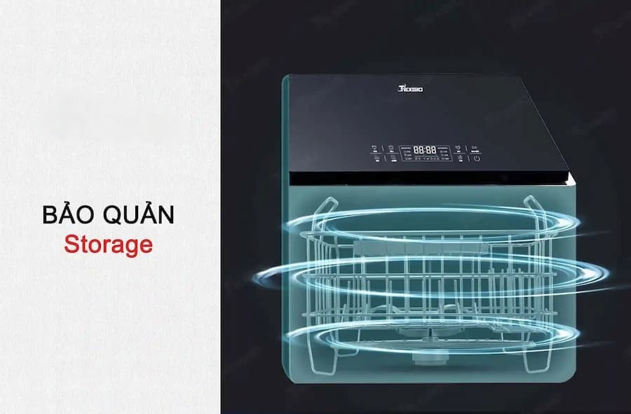 Máy rửa chén Texgio TGUS06HA