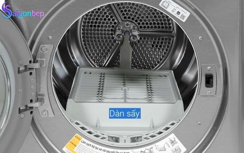 Máy sấy bơm nhiệt LG 10.5 kg DVHP50P