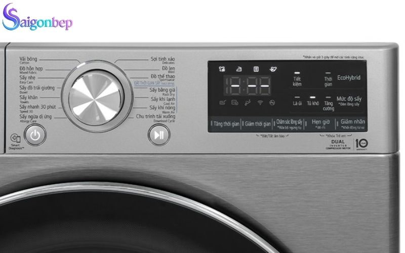 Máy sấy bơm nhiệt LG 10.5 kg DVHP50P