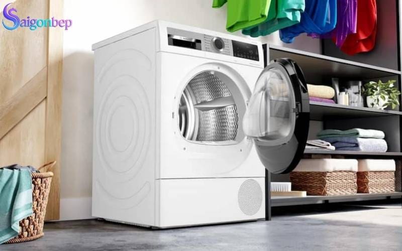 Máy sấy bơm nhiệt Bosch WQG24570SG