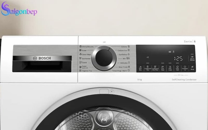 Máy sấy bơm nhiệt Bosch WQG24570SG