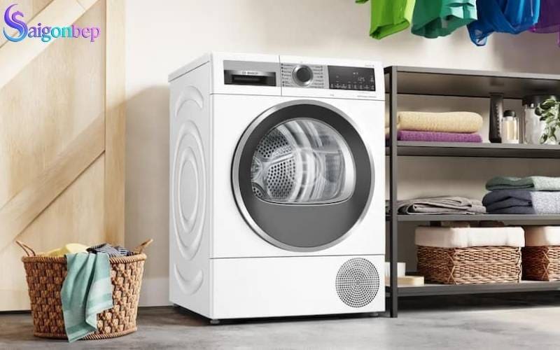 Máy sấy bơm nhiệt Bosch WQG24570SG