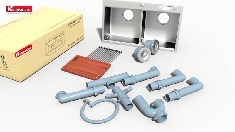 Một số lỗi thường gặp khi lắp đặt chậu rửa chén