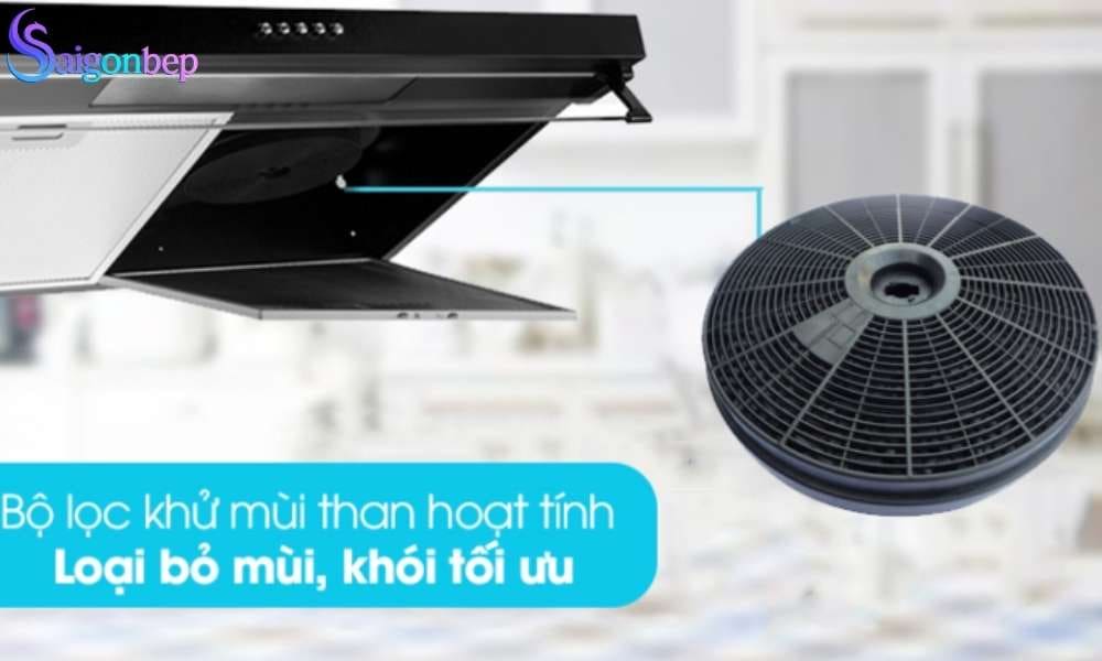 Nên dùng máy hút mùi than hoạt tính hay có ống thoát khí