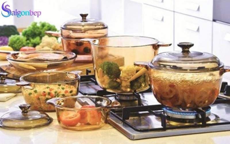 Bộ đồ dùng thuỷ tinh