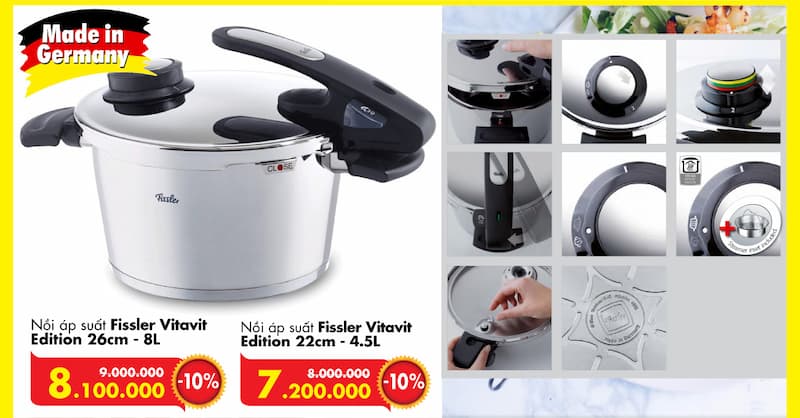 Nồi chảo từ Fissler