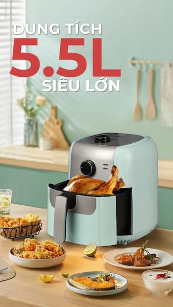 Nồi chiên nướng không dầu Magic Eco AC-101