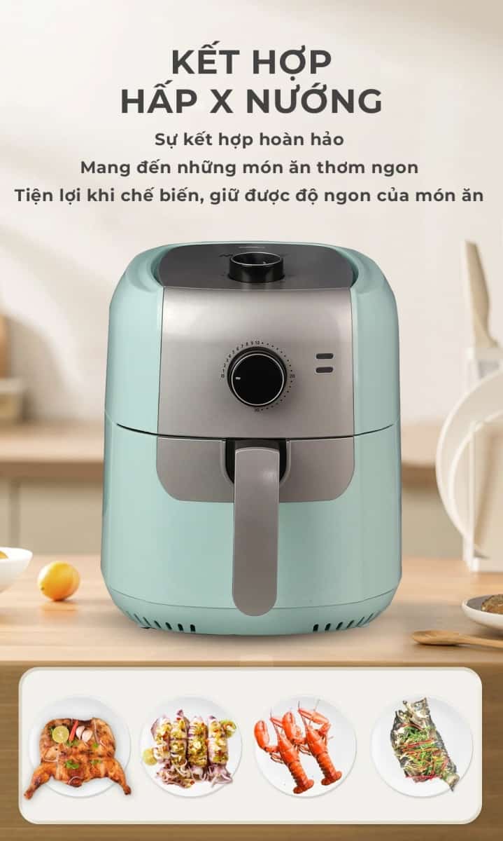 Nồi chiên nướng không dầu Magic Eco AC-101