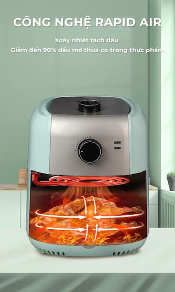 Nồi chiên nướng không dầu Magic Eco AC-101