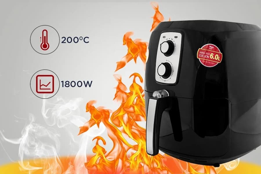 Nồi chiên nướng không dầu Magic Korea A-83
