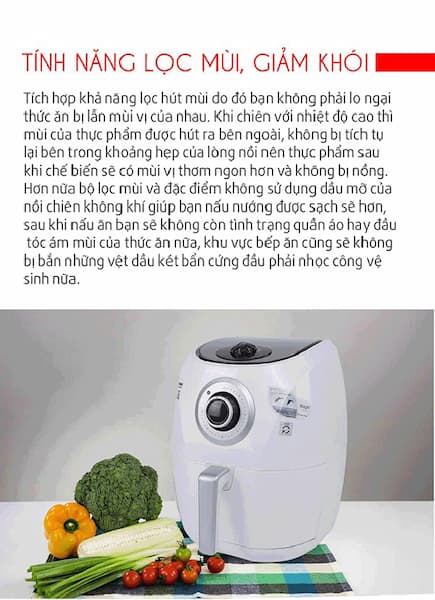 Nồi chiên nướng không dầu Magic Korea A-84