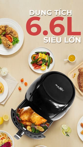 Nồi chiên nướng không dầu Magic Korea Eco AC-110