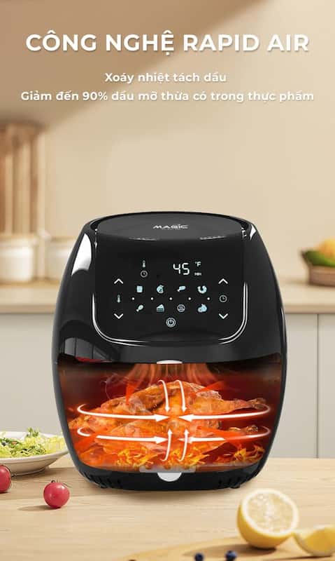 Nồi chiên nướng không dầu Magic Korea Eco AC-110