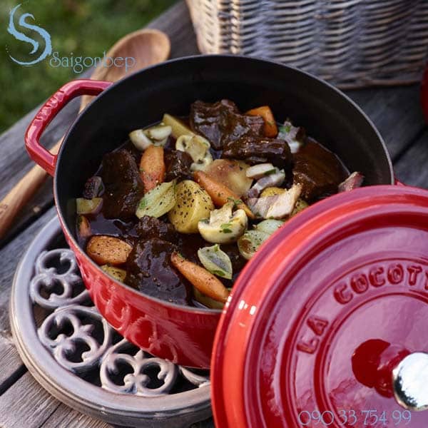 nồi gang đúc tráng men Staub