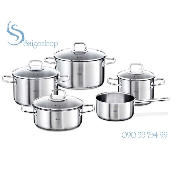 Bộ nồi từ Fissler Viseo 5 Piece Set