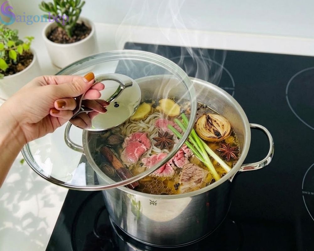 Nồi Luộc Gà WMF Provence Plus 24cm (8.8L) Inox Đáy Từ&nbsp;