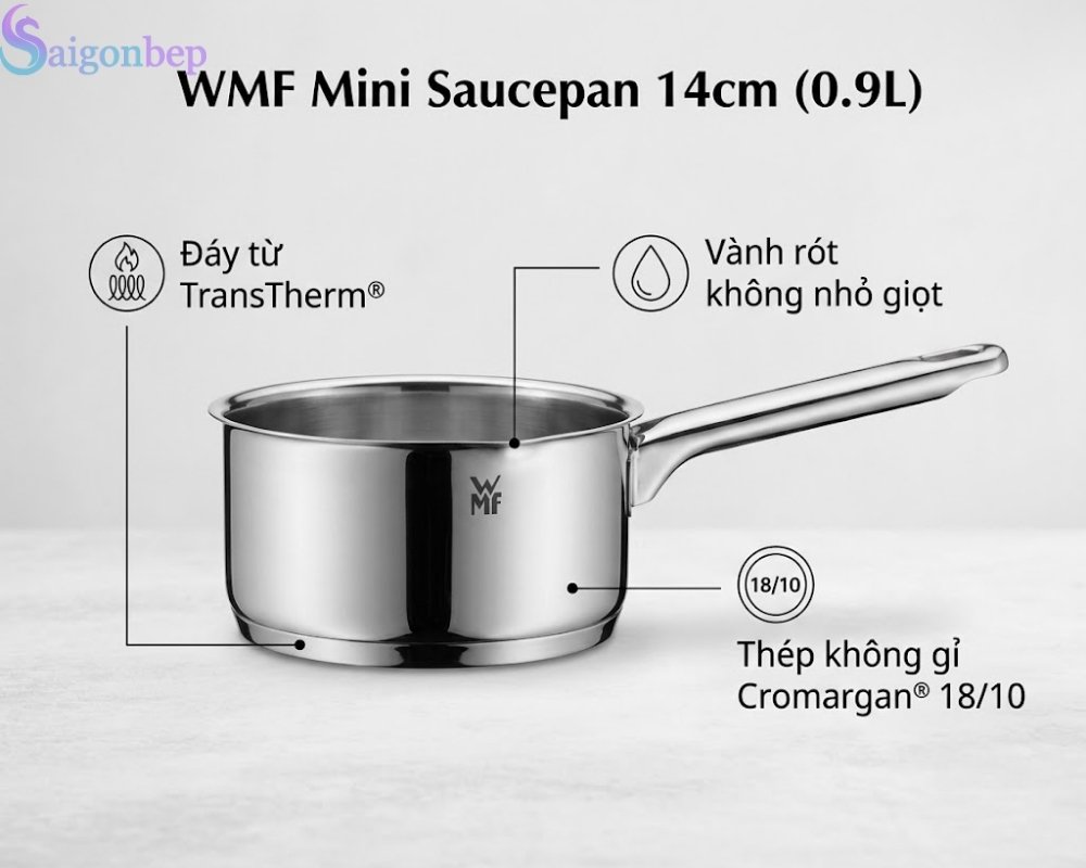 Quánh làm từ chất liệu cao cấp độc quyền cưa WMF