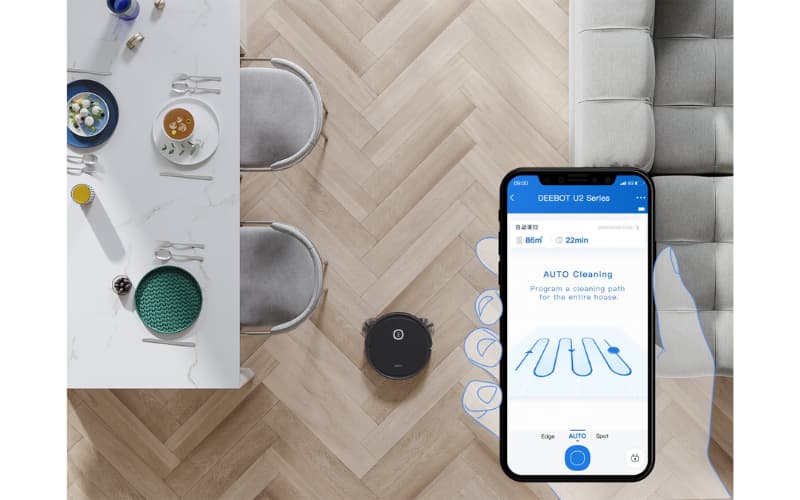 Robot hút bụi lau nhà Ecovacs Deebot U2 Pro