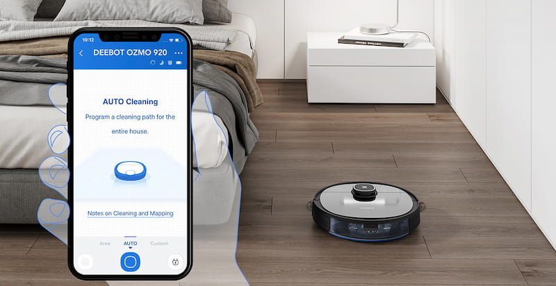 Robot hút bụi lau nhà Ecovacs Deebot Ozmo 920