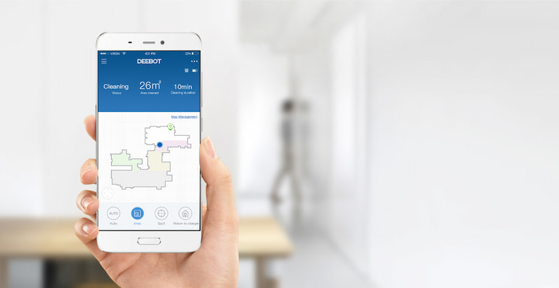 Robot hút bụi lau nhà Ecovacs Deebot Ozmo 930