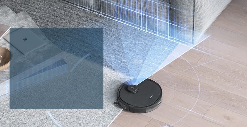 Robot hút bụi lau nhà Ecovacs Deebot Ozmo T8 Aivi