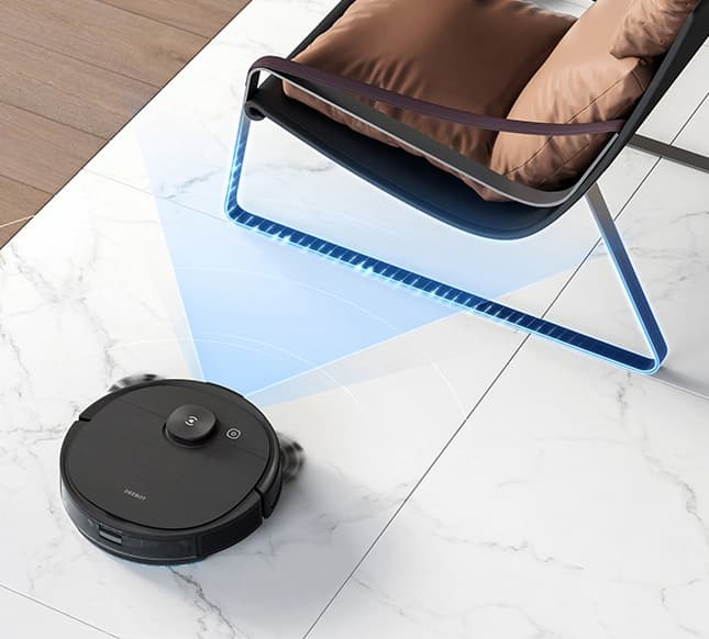 Robot hút bụi lau nhà Ecovacs Deebot Ozmo T8 Aivi