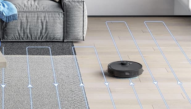 Robot hút bụi lau nhà Ecovacs Deebot Ozmo T8 Aivi