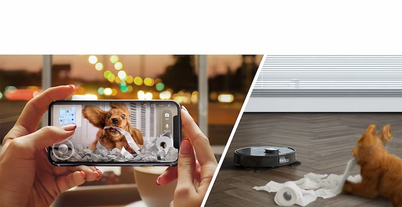 Robot hút bụi lau nhà Ecovacs Deebot Ozmo T8 Aivi