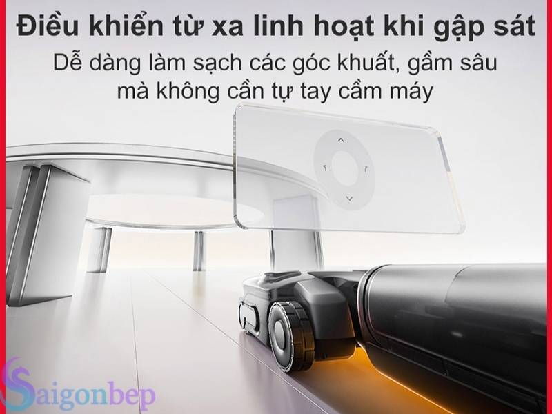 Điều khiển linh hoạt qua ứng dụng Roborock