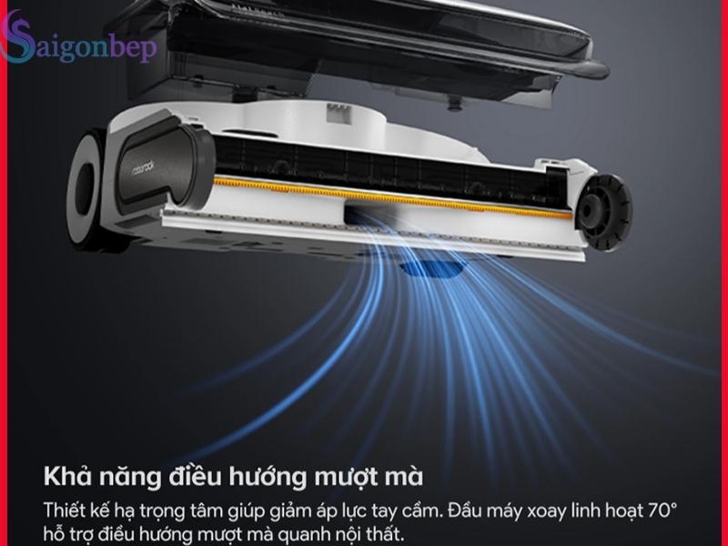 Điều khiển nhẹ nhàng dễ dàng sử dụng