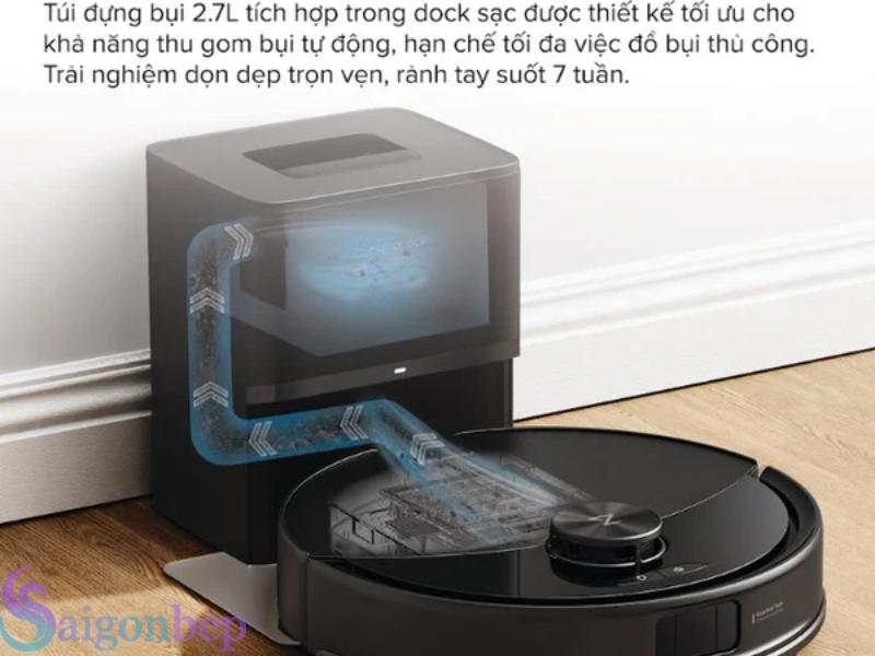 Giúp người dùng rảnh tay hạn chế bụi bẩn đi lại ra bên ngoài