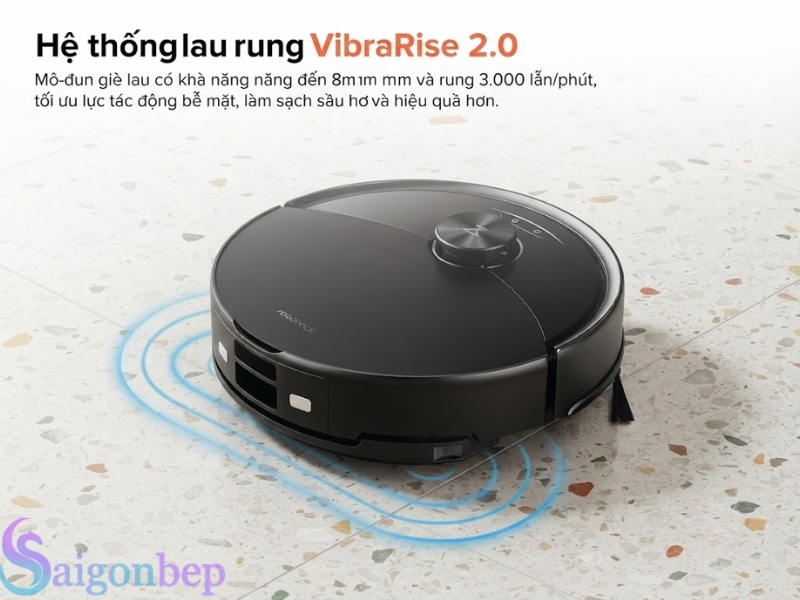 Cải tiến hệ thống lau giúp tối ưu khả năng làm sạch