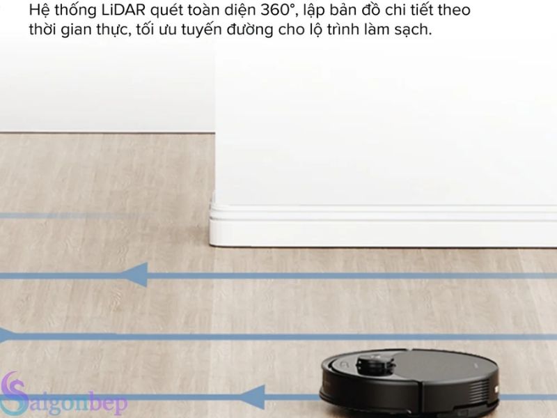 Mắt thần Lidar tối ưu di chuyển cho robot