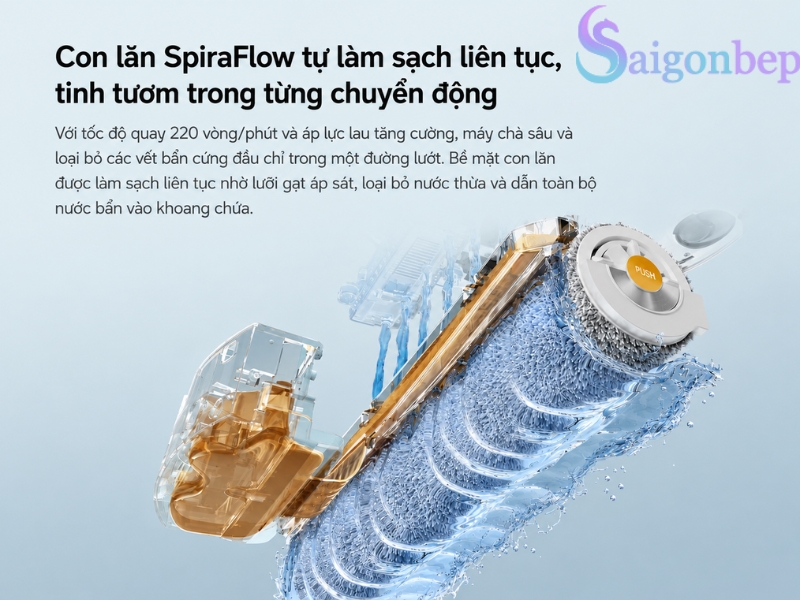 Con lăn cải tiến thế hệ mới
