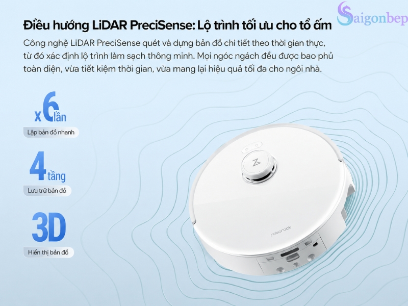 Hỗ trợ lưu trữ tối đa đến 4 bản đồ