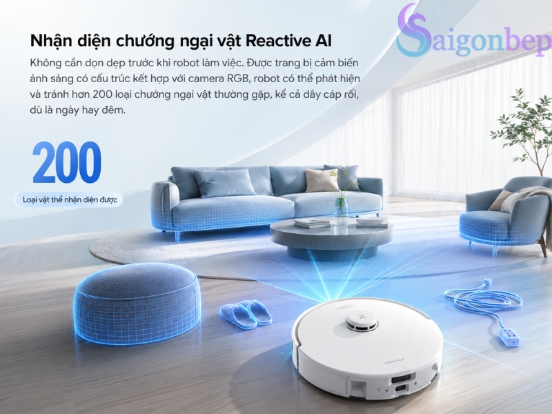 Nhận diện và tự động né đồ vật thông minh