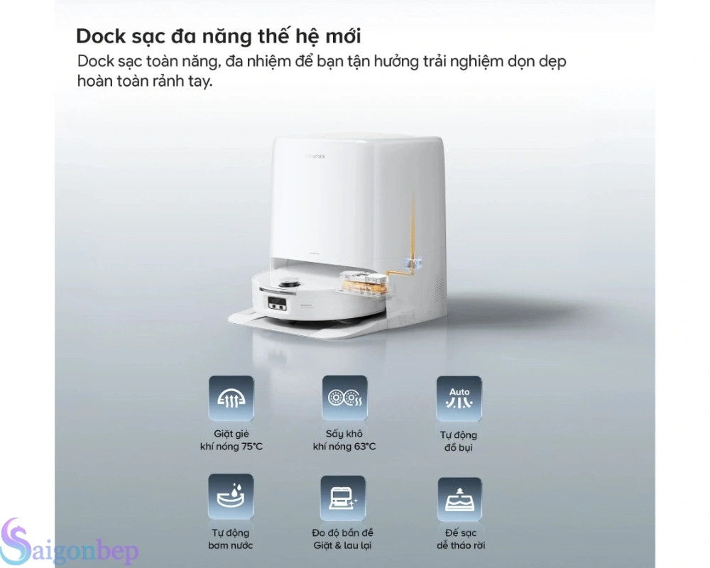 Dock sạc thông minh hỗ trợ tối đa cho người dùng