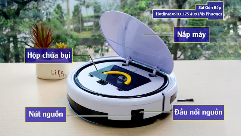Giới thiệu Robot hút bụi , lau nhà Medion MD 18501
